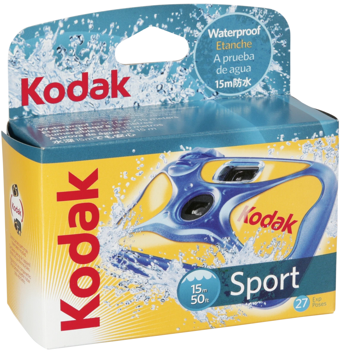 Vienkartinis fotoaparatas Kodak Fun Aquatic (Kodak Sport camera)