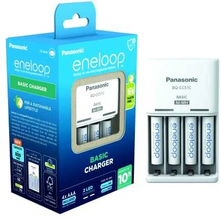 Kroviklis Panasonic ENELOOP K-KJ51MCD04E, 10 val; +(4xAAA)