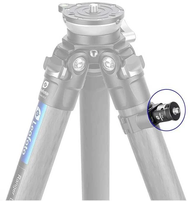 Leofoto CF-9 1/4" Male to 3/8" Male Adapteris Priedas Ideal for Magic Arm Tripod Mount