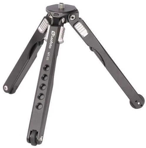 Leofoto MT-03+MBH-19 Spider Folding Table Mini Tripod &amp; Ballhead w/Bag
