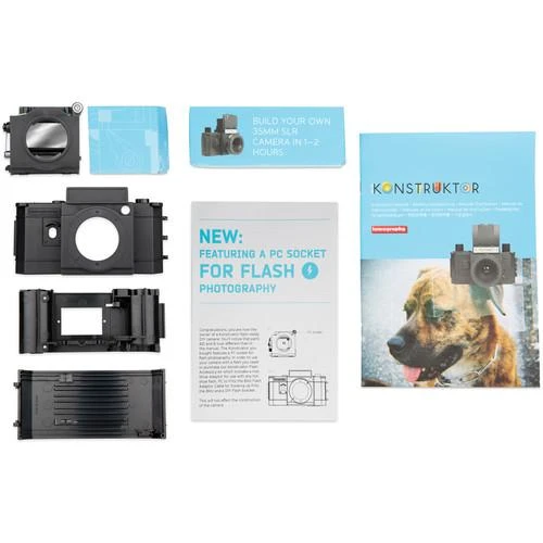 Lomographische Ag Lomography Konstruktor F DIY 35mm Film SLR Camera Kit