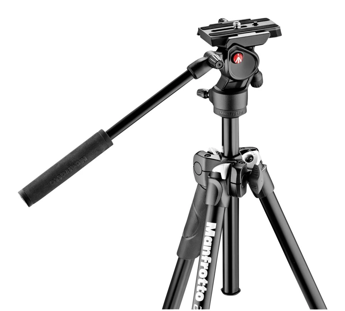 Manfrotto 290 šviesos rinkinys su skysta vaizdo galvute