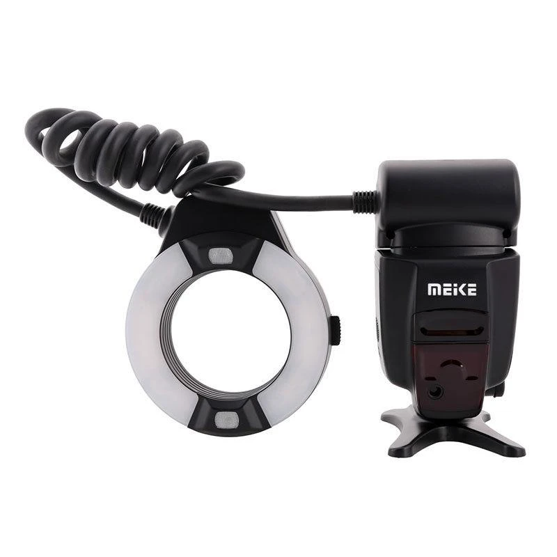 Meike MK-14EXT makro žiedinė blykstė Nikon