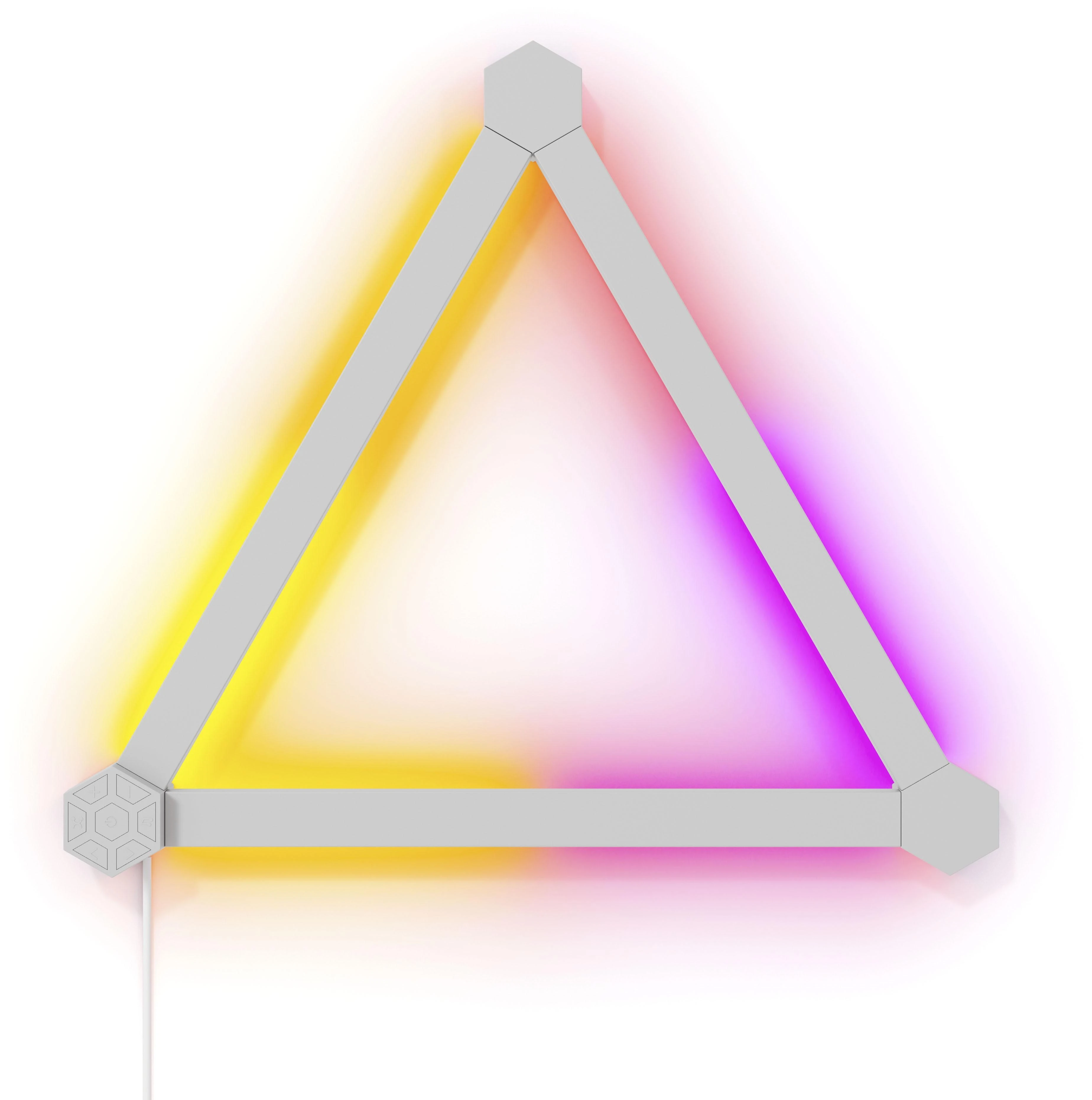 „Nanoleaf“ | Linijų išplėtimo paketas (3 panelės) | 16 mln. spalvų