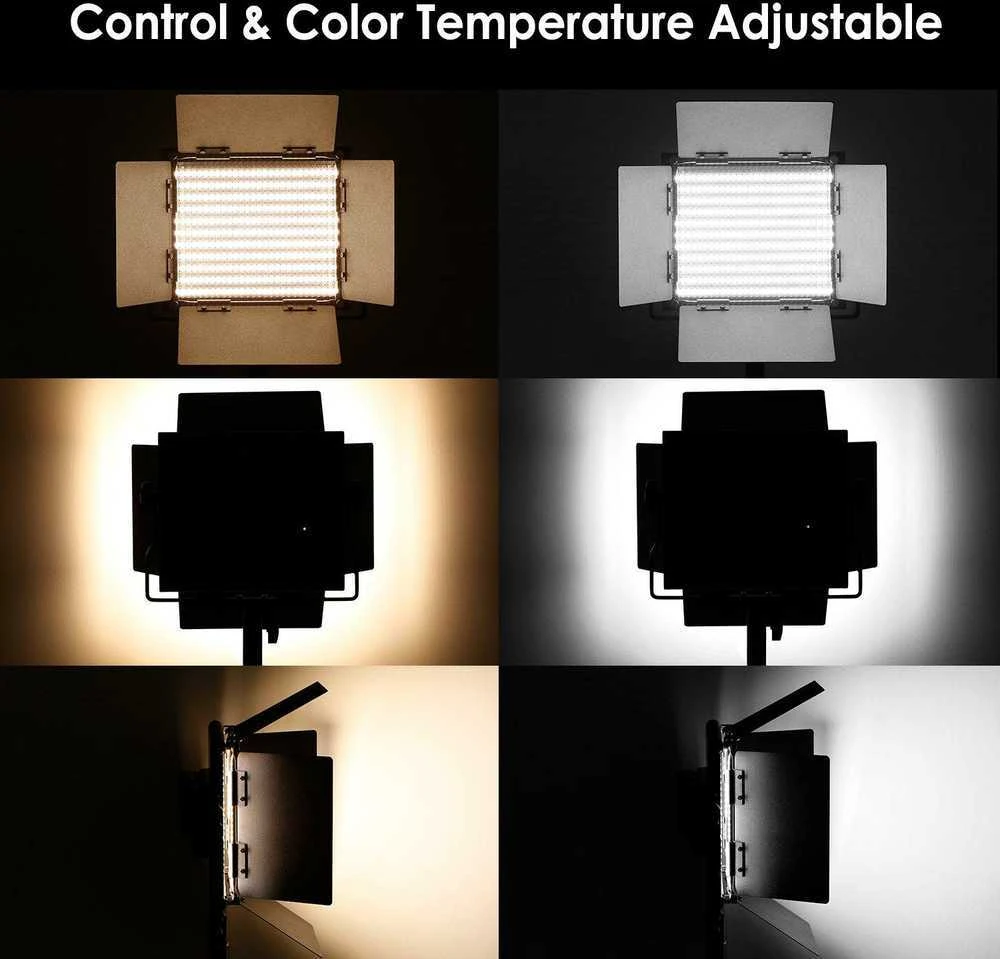 Neewer Bi-color 660 LED 2 lempų Apšvietimo Rinkinys 90095722