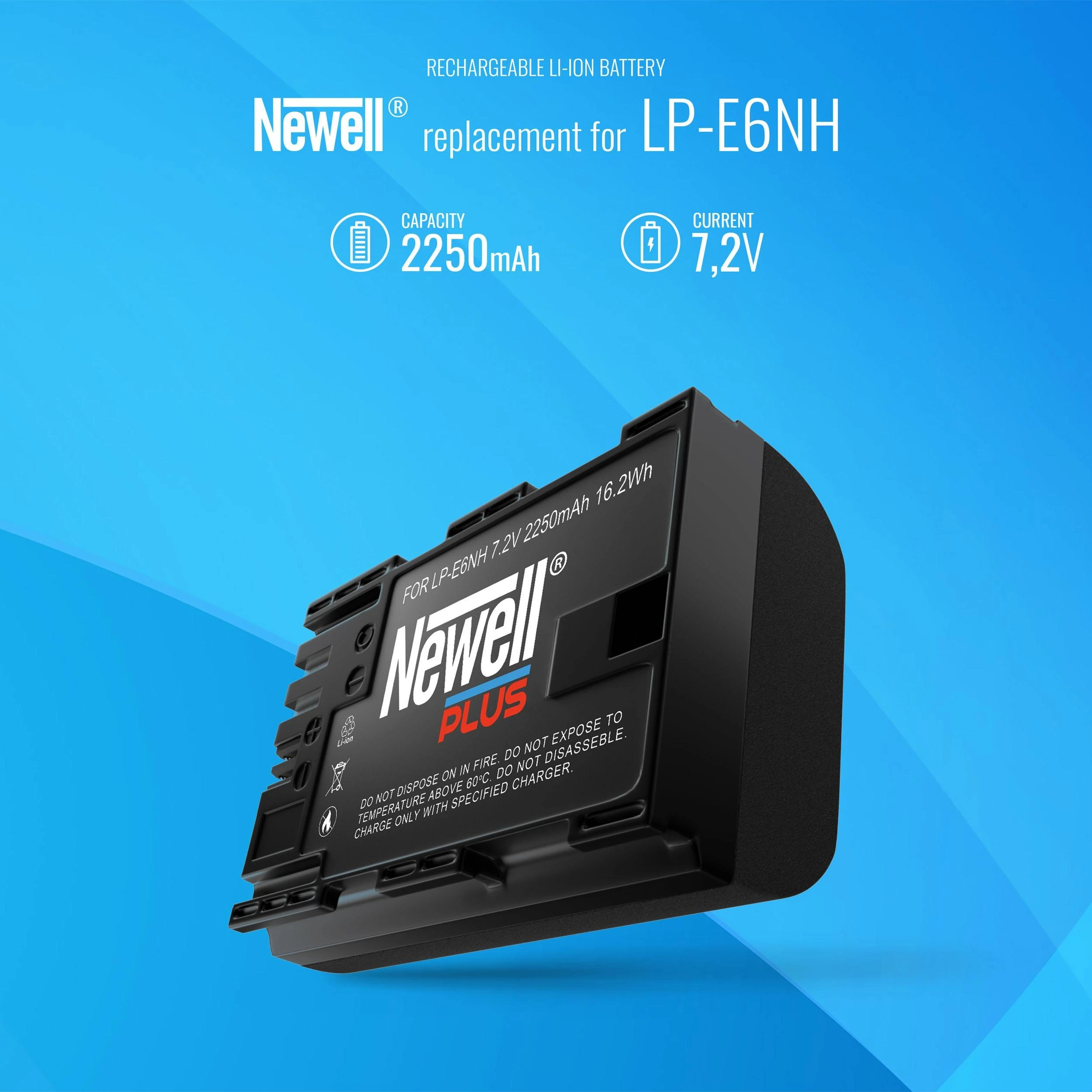 Newell Plus LP-E6NH Canon baterija