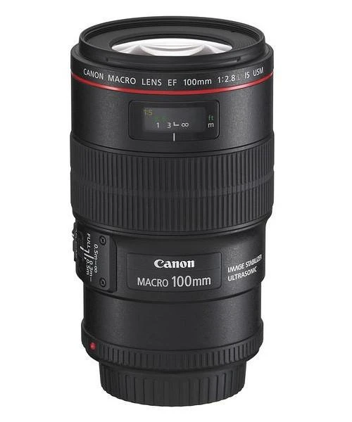 Canon EF10028LMIS SLR Makro teleobjektyvas Juoda