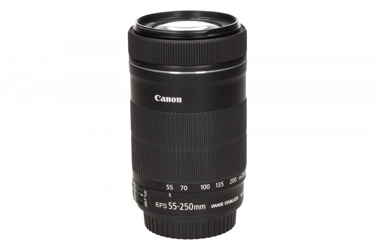 „Canon“ 55–250 mm f/4,0–5,6 EF-S IS STM objektyvas