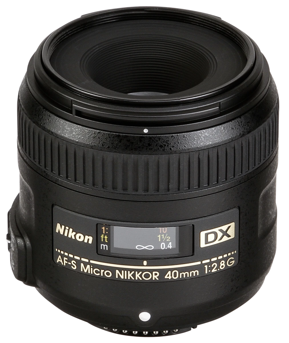 Nikon AF-S DX Micro NIKKOR 40mm f/2.8G objektyvas
