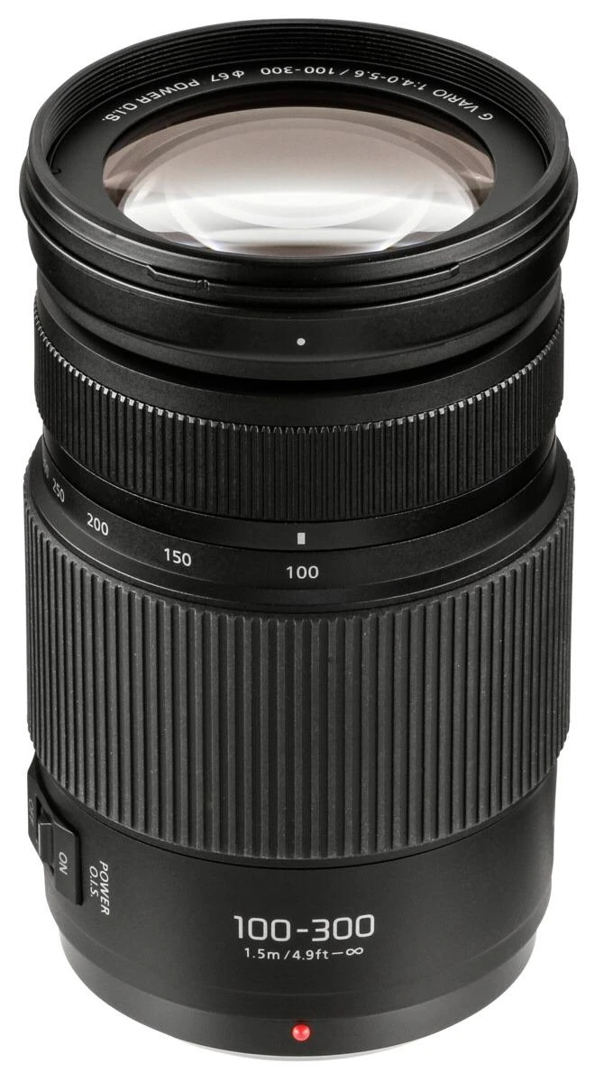 Objektyvas „Panasonic Lumix 100-300mm F/4-5.6 G Vario II“ su galingu OIS