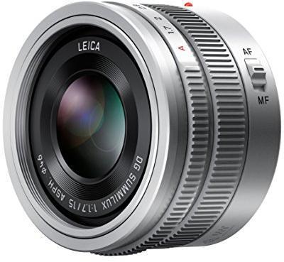 Objektyvas Panasonic Lumix 15mm F/1.7 Leica DG Summilux (Sidabrinis)