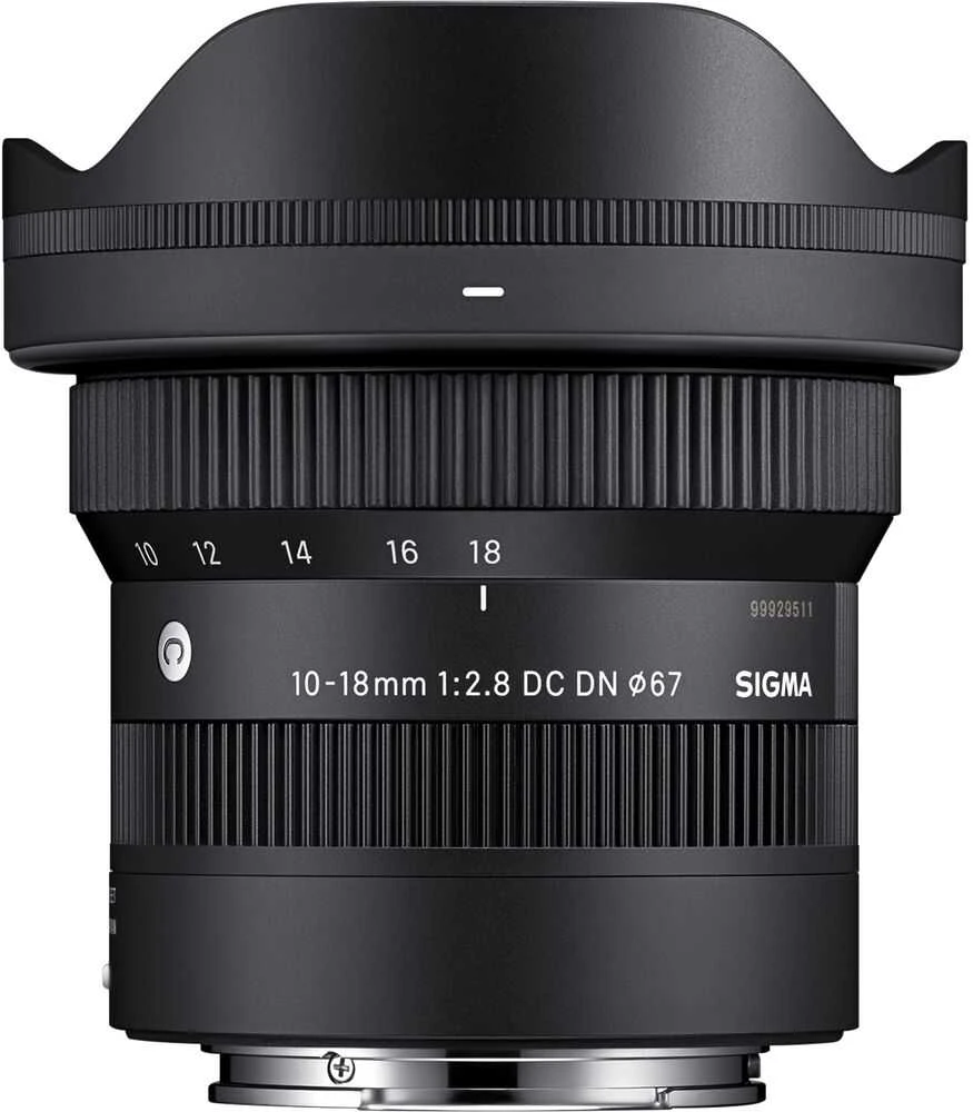 Objektyvas Sigma 10-18mm F2.8 DC DN | Šiuolaikinis | Sony E