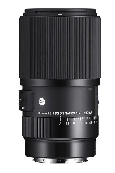Objektyvas Sigma 105mm F2.8 DG DN makro, skirta Sony-E [Art], Juodas