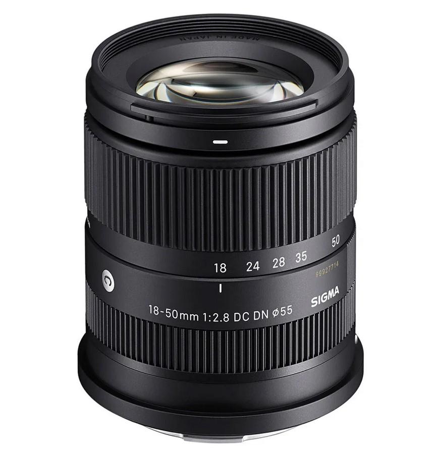 Objektyvas Sigma 18–50 mm F2.8 DC DN [šiuolaikinis], skirtas Fujifilm X-Mount