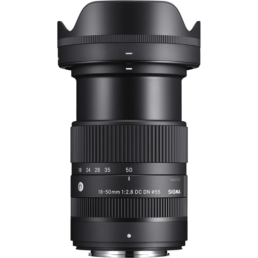 Objektyvas Sigma 18–50 mm F2.8 DC DN [šiuolaikinis], skirtas Fujifilm X-Mount