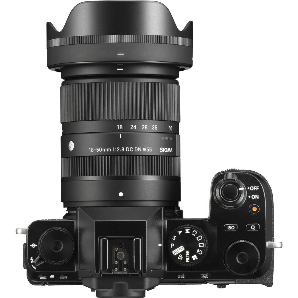 Objektyvas Sigma 18–50 mm F2.8 DC DN [šiuolaikinis], skirtas Fujifilm X-Mount