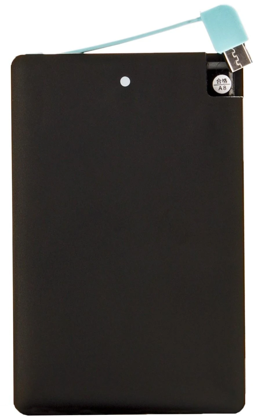 Omega Power Bank 2000mAh, juodas (OMPB20CCBM)