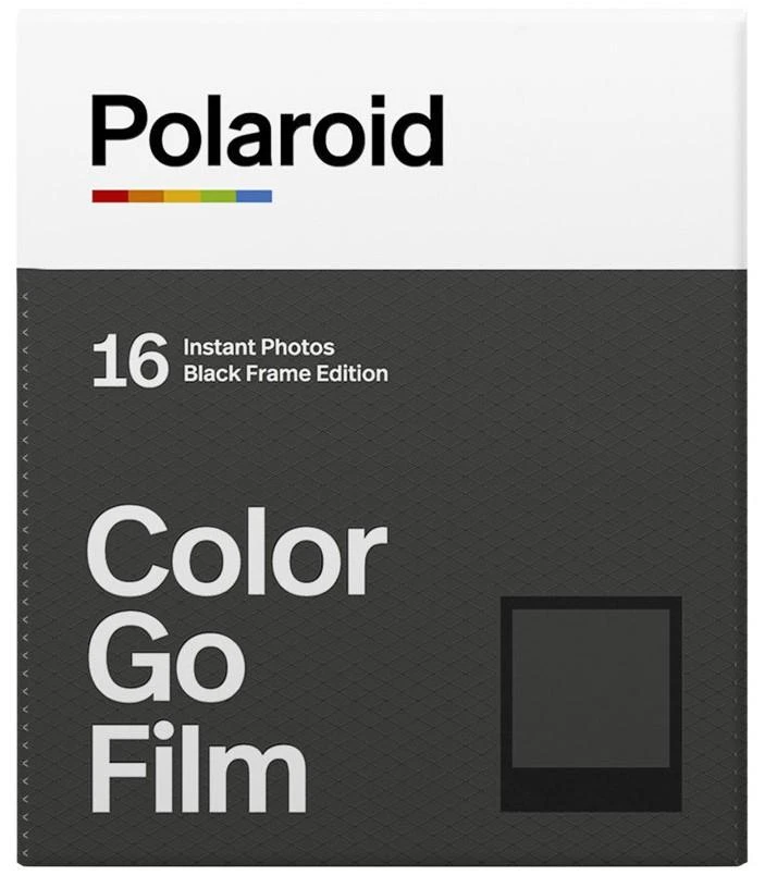 POLAROID GO FILM DOUBLE PACK 16 PHOTOS - Juodas FRAME
