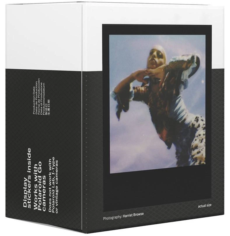 POLAROID GO FILM DOUBLE PACK 16 PHOTOS - Juodas FRAME