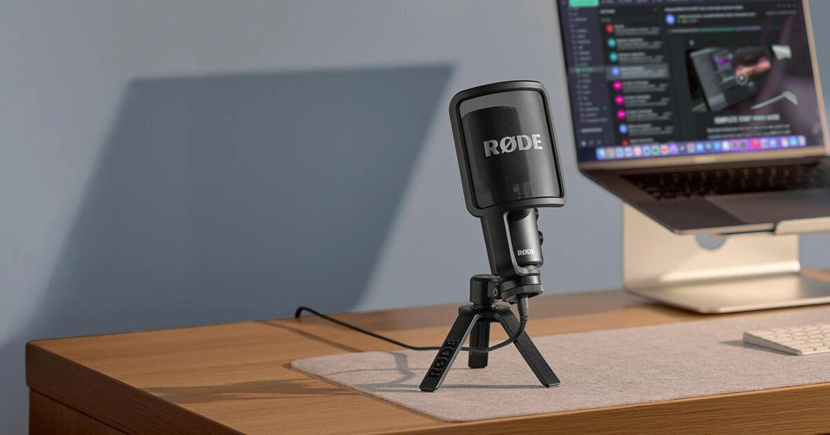 Rode NT-USB+ mikrofonas