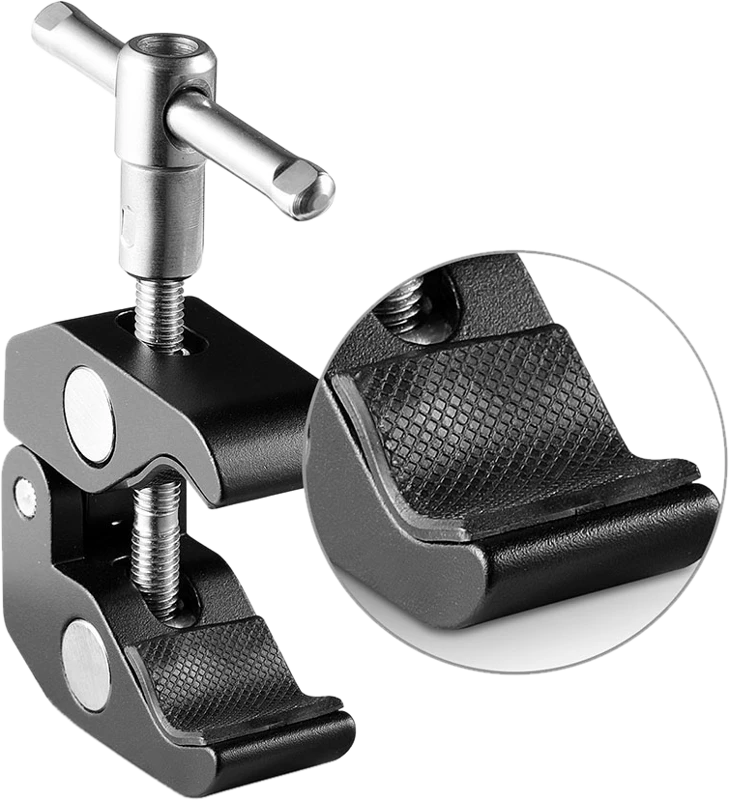 SMALLRIG 2058 SUPER CLAMP WITH 1/4" &amp; 3/8" THREAD