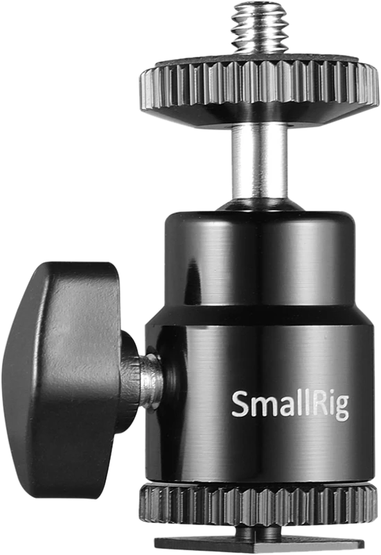 SMALLRIG 2059 CAMERA HOT SHOE -BALLHEAD-1/4"SC 2P