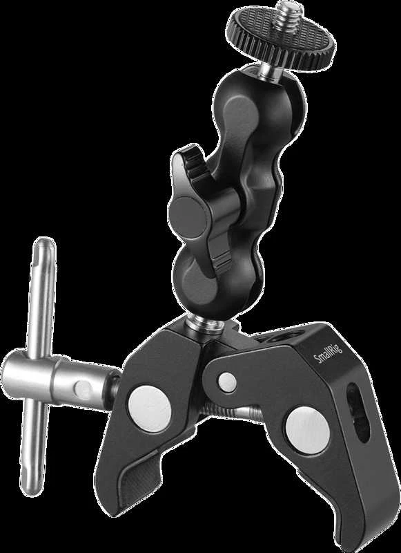 SMALLRIG 2164 CRAB-SHAPED CLAMP W/ BALLHEAD M-ARM
