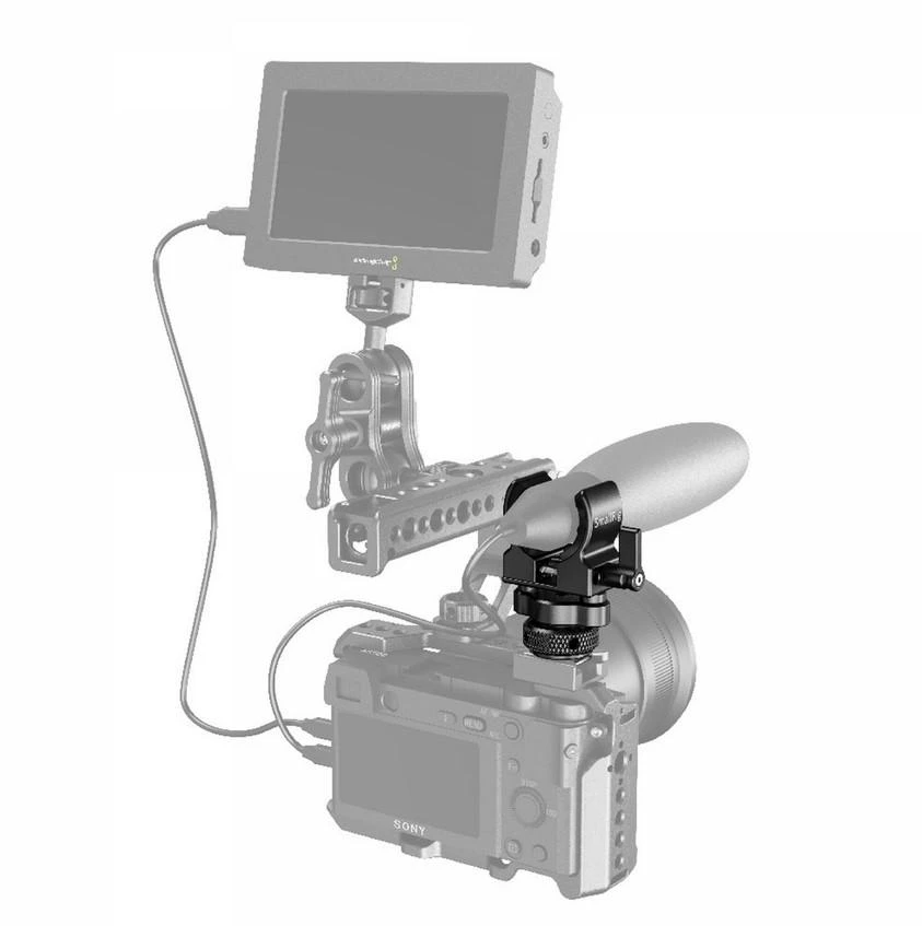 SMALLRIG 2352 SHOTGUN MIC HOLDER (COLD SHOE)