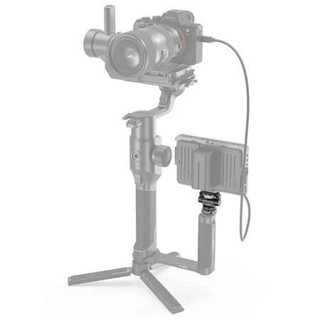 SmallRig 2905 pasukamas ir amp; Reguliuojamas pakreipimo monitoriaus laikiklis su šalto bato laikikliu