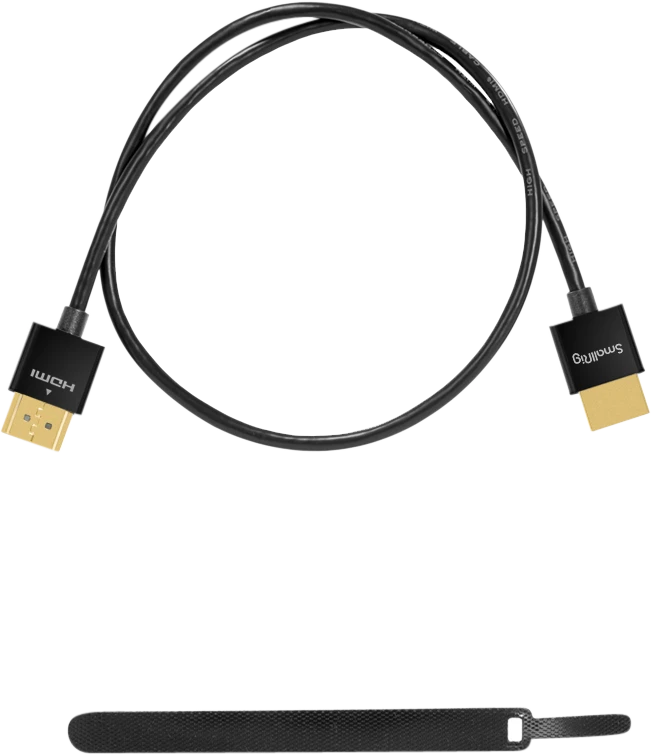 SMALLRIG 2957 HDMI CABLE 55CM (ULTRA SLIM 4K)