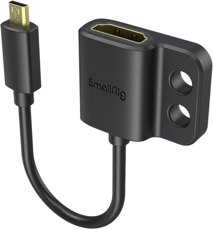 SmallRig HDMI adapteris su tvirtinimo jungtimis