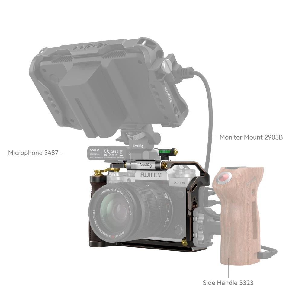 SMALLRIG 3870 CAGE RETRO FOR FUJIFILM X-T5