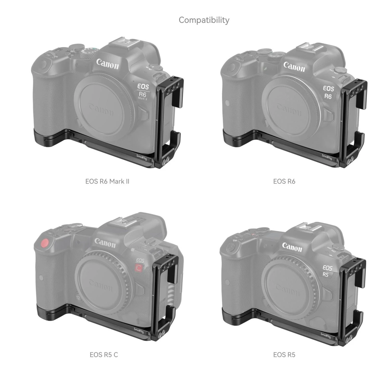 SMALLRIG 4160 L-BRACKET FOR CANON EOS R5/ R5C/ R6/ R6 MKII