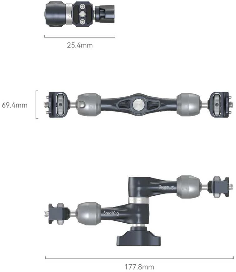 SmallRig 7&rdquo; Articulating Rosette Arm Magic 4194