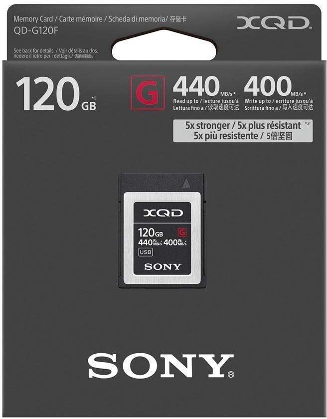 Sony atminties kortelė XQD G 120GB 440/400MB/s