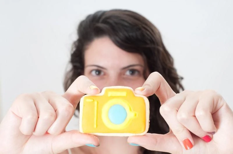 Spiffy Gear Camera cookie cutters formelės