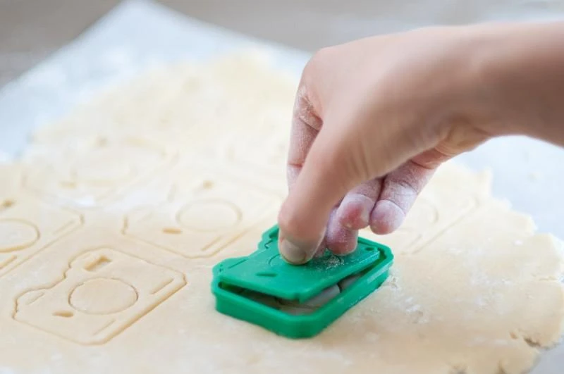 Spiffy Gear Camera cookie cutters formelės
