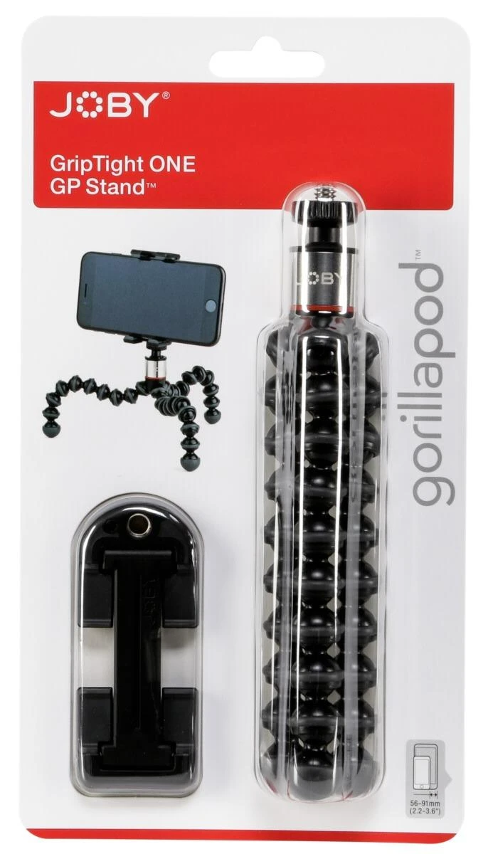 Telefono trikojis Joby GripTight One GP Stand juodas