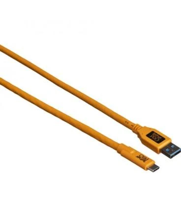 Tether Tools TetherPro 4,6 m kabelis USB 3.0 į USB-C Oranžinis CUC3215
