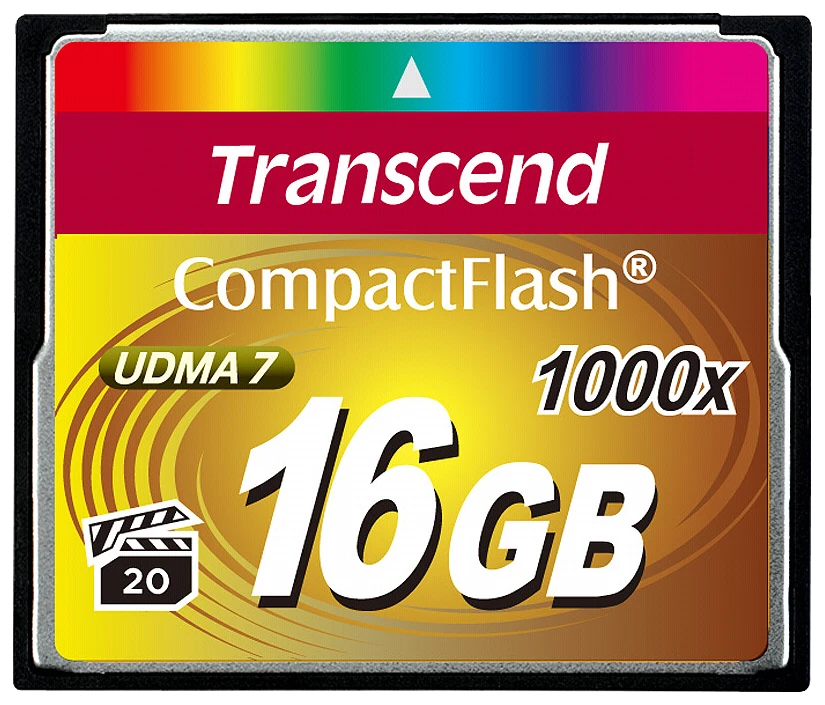 Transcend 16GB CF kortelė su UDMA 7 žyma