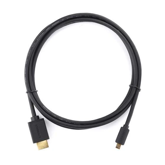 UGREEN HD127 Micro HDMI to HDMI Cable 3m juodas