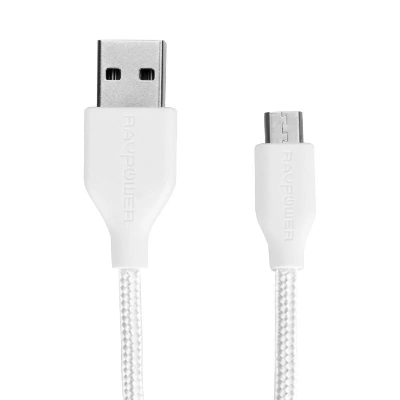Pintas laidas RAVPower RP-CB016 1m USB A to Micro-USB