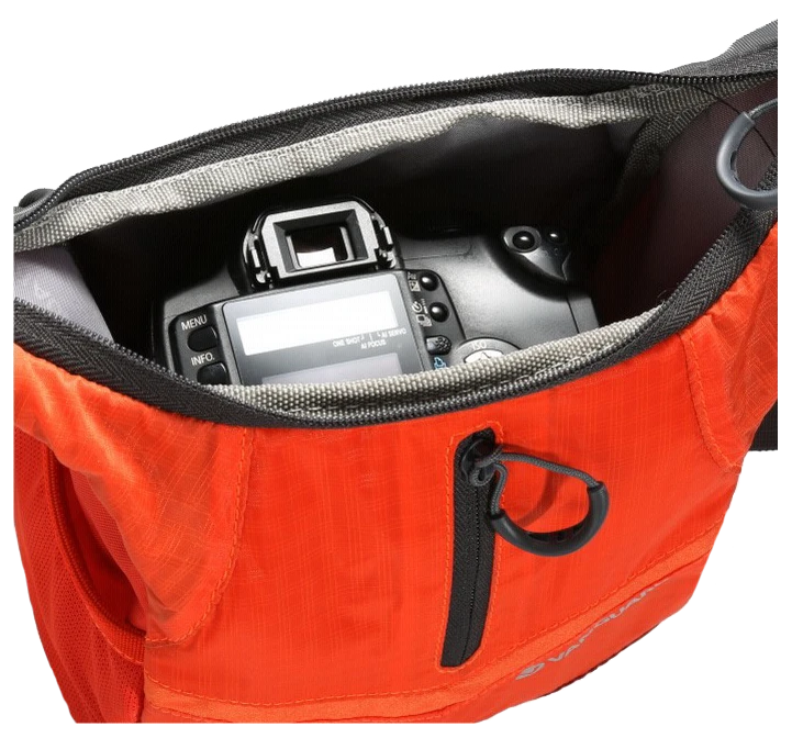 Vanguard RENO 18OR Shoulder Bag Oranžinis, Bonus rain cover