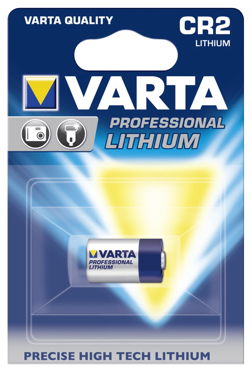 Varta Lithium CR2 3V 880mAh elementas 6206, 1 vnt.