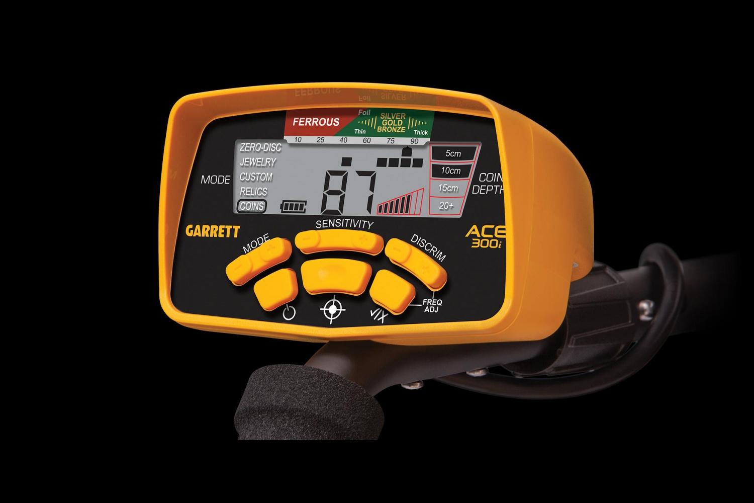 Garrett ACE 300i ( 7x10" ) Žema kaina | Varle.lt