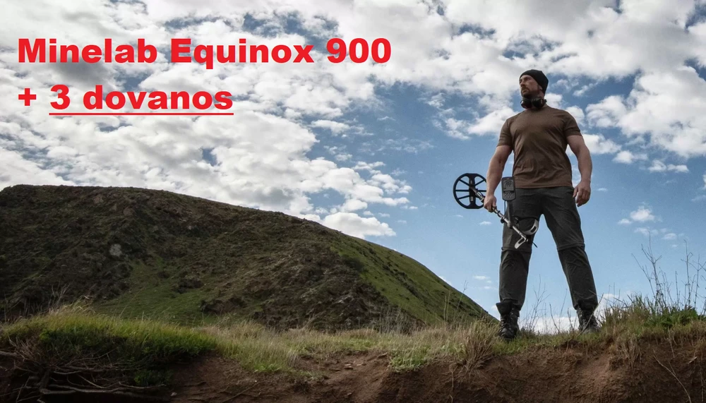 Minelab Equinox 900 +2 ritės, +Pro-Find 40