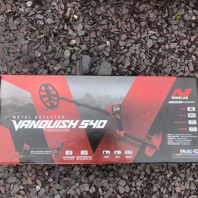 Minelab Vanquish 540 PRO (2 Ritės, akumuliatoriai, ausinės) +Pro-Find 15