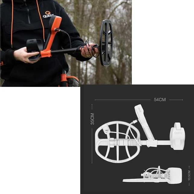 QUEST V80 HyperQ (28cm. ritė) +Ausinės belaido