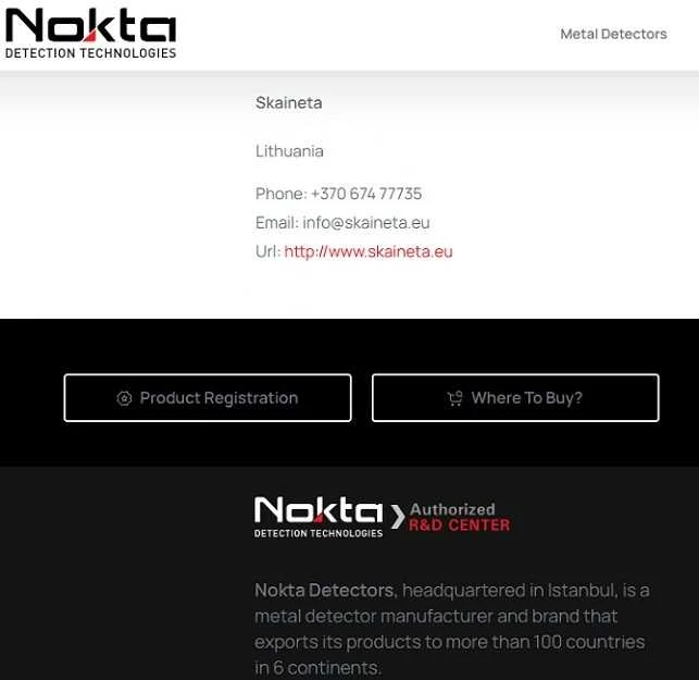 Nokta The LEGEND 2 +Dovana