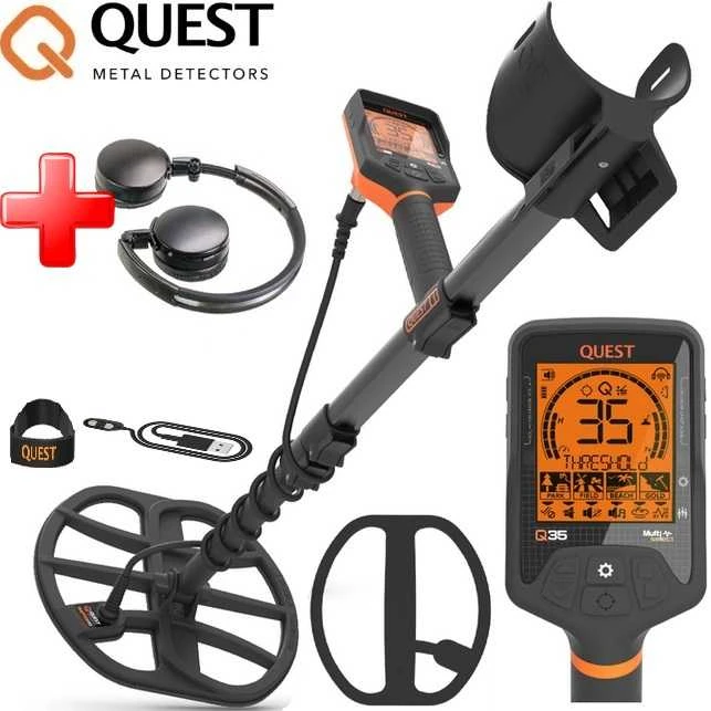QUEST Q35 (LF, MF, HF dažniai) +Belaidės ausinės +XPointer